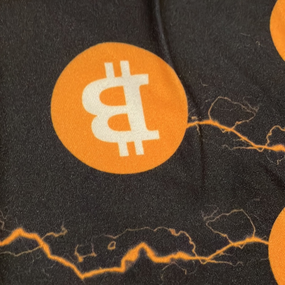Crazy Boxer NWT soft touch boxer brief Size M Bitcoin theme Rich Money - Picture 3 of 6
